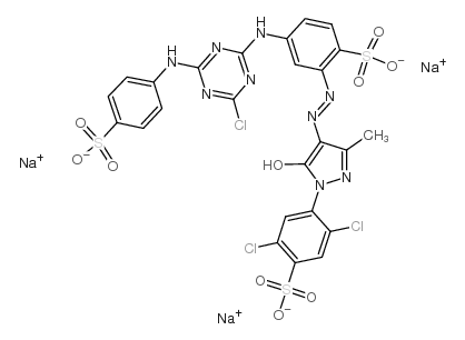 活性嫩黄K-6G结构式