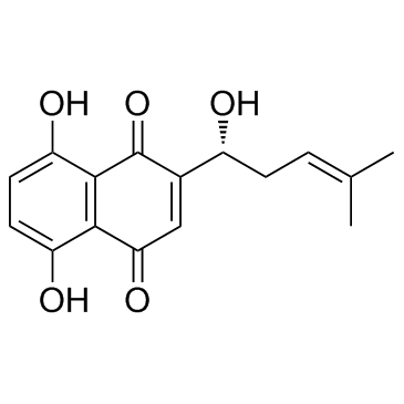 紫草素图片