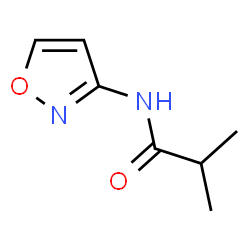 Propanamide, N-3-isoxazolyl-2-methyl- (9CI)结构式