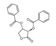 (3R,4S)-3,4-bis (benzoyloxy) dihydro-2(3H)- Furanone structure