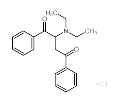 1,4-Butanedione,2-(diethylamino)-1,4-diphenyl-, hydrochloride (9CI) structure