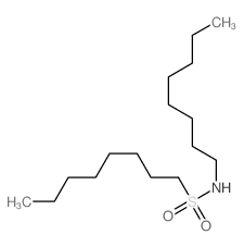 N-octyloctane-1-sulfonamide结构式