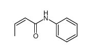 (Z)-N-phenyl-2-butenamide Structure