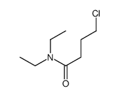 4-氯-N,N-二乙基丁胺结构式