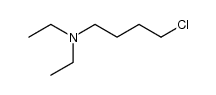 diethyl-(4-chloro-butyl)-amine Structure