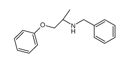 N-benzyl-1-methyl-2-phenoxy ethylamine Structure