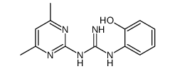 2-(4,6-dimethylpyrimidin-2-yl)-1-(2-hydroxyphenyl)guanidine Structure