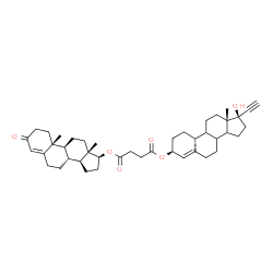 ethynodiol testosterone ester Structure