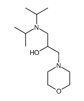 1-diisopropylamino-3-morpholin-4-yl-propan-2-ol Structure