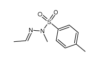 Ethyliden-N-methyl-N-tosylhydrazon结构式