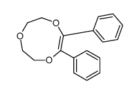 8,9-diphenyl-2,3,5,6-tetrahydro-1,4,7-trioxonine Structure