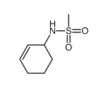 N-cyclohex-2-en-1-ylmethanesulfonamide结构式