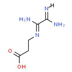 -bta--Alanine,N-(aminodiiminoethyl)- (9CI) structure