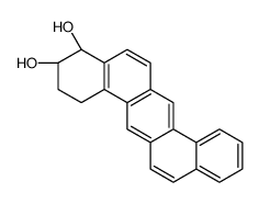 (3S,4S)-1,2,3,4-tetrahydronaphtho[1,2-b]phenanthrene-3,4-diol Structure