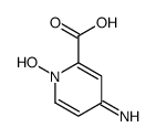 1-hydroxy-4-iminopyridine-2-carboxylic acid Structure