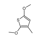 2,5-dimethoxy-4-methylthiophene structure