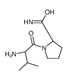 (2S)-1-[(2S)-2-amino-3-methylbutanoyl]pyrrolidine-2-carboxamide Structure