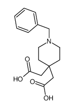 2,2'-(1-benzylpiperidine-4,4-diyl)diacetic acid结构式