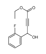 ethyl 4-(2-fluorophenyl)-4-hydroxybut-2-ynoate Structure