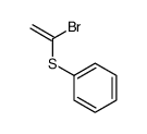 [(1-Bromoethenyl)thio]benzene Structure