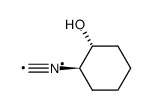 trans-2-isocyano-1-cyclohexanol Structure