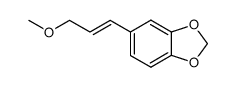 trans-1,2-methylenedioxy-4-(3'-methoxy-1'-propenyl)benzene结构式