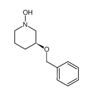 (3S)-3-(benzyloxy)-N-hydroxypiperidine Structure