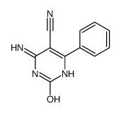 4-amino-2-oxo-6-phenyl-1H-pyrimidine-5-carbonitrile Structure