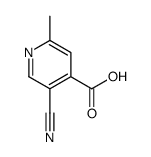 5-CYANO-2-METHYLISONICOTINIC ACID structure