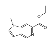 ethyl 1-methylpyrrolo[3,2-c]pyridine-6-carboxylate Structure