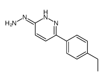 [6-(4-ethylphenyl)pyridazin-3-yl]hydrazine Structure