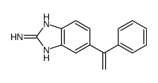 6-(1-phenylethenyl)-1H-benzimidazol-2-amine Structure