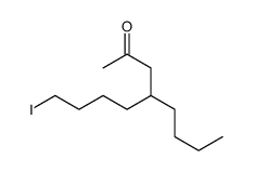 4-butyl-8-iodooctan-2-one结构式