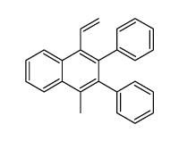 1-ethenyl-4-methyl-2,3-diphenylnaphthalene Structure