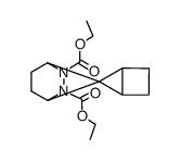 2,3-bis(ethoxycarbonyl)-2,3-diazabicyclo(2.2.1)heptane-7,5'-spirobicyclo(2.1.0)pentane Structure