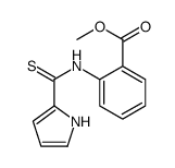 methyl 2-(1H-pyrrole-2-carbothioylamino)benzoate结构式