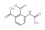 Acetamide,N-(3-acetyl-2-nitrophenyl)-结构式