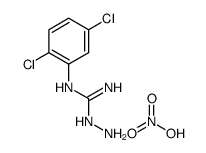 1-amino-2-(2,5-dichlorophenyl)guanidine,nitric acid Structure