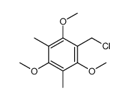 1-(chloromethyl)-2,4,6-trimethoxy-3,5-dimethylbenzene Structure