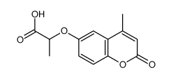 2-[(4-methyl-2-oxo-2H-chromen-6-yl)oxy]propanoic acid图片