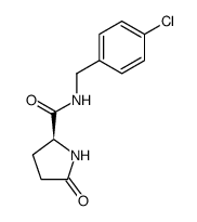 5-oxo-L-proline-(4-chloro-benzylamide) Structure