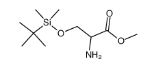 O-TBDMS-serine methyl ester结构式