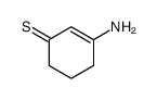 3-aminocyclohex-2-ene-1-thione Structure