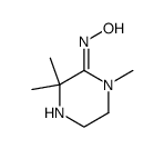 Piperazinone,1,3,3-trimethyl-,oxime (9CI) structure