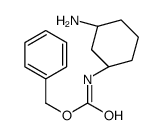 TRANS-BENZYL 3-AMINOCYCLOHEXYLCARBAMATE Structure