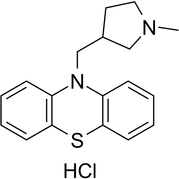 Methdilazine Hydrochloride structure