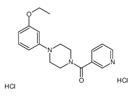 [4-(3-ethoxyphenyl)piperazin-1-yl]-pyridin-3-ylmethanone,dihydrochloride结构式