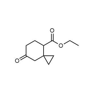 7-氧螺[2.5]辛烷-4-甲酸乙酯结构式