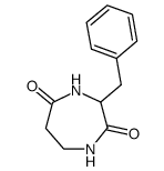 (±)-cyclo-[βAla-Phe]结构式