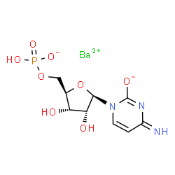 5'-Cytidylic acid barium salt结构式